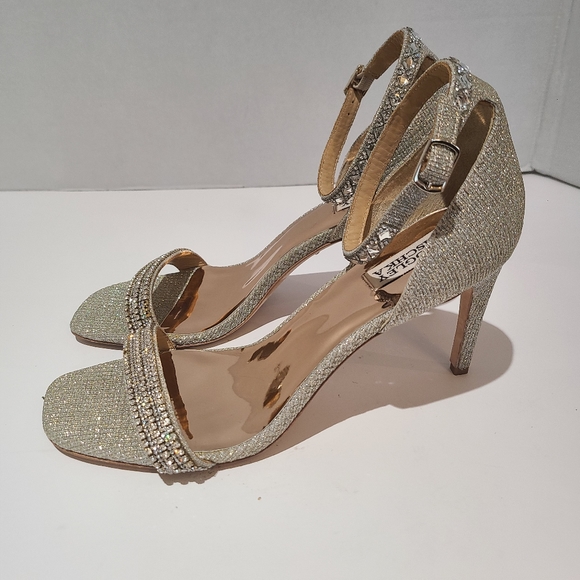 Badgley Mischka Collection Urina Heeled Sandal in‎ 11 - Picture 4 of 7